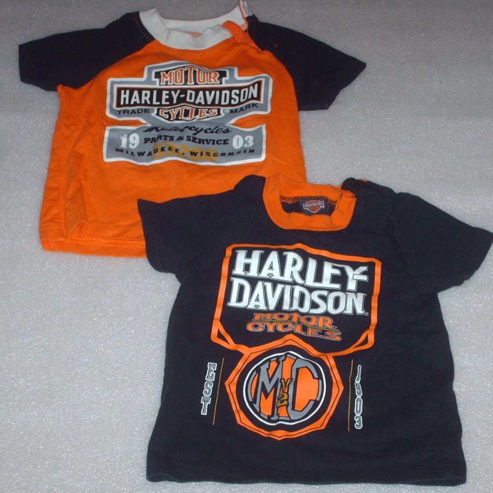 Pair of new Harley-Davidson shirts - 18 month old